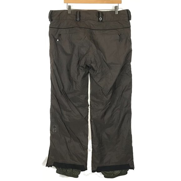 Womens Size XL Bonfire Brown Classic Fit Snowboarding Radiant Snow Pants - Picture 3 of 4